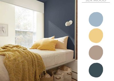 Tendances décoration : palette sea mood