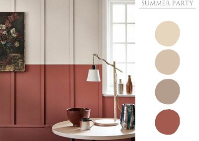 Tendances décoration : palette summer