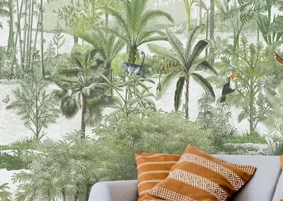 Papier peint panoramique tropical
